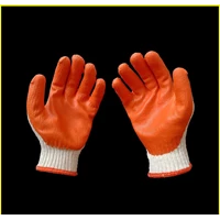 Sarung Tangan Safety Karet Tebal Premium Gloves Angkat Kaca Anti Licin