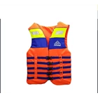 Life Jacket Rompi Pelampung ATUNAS Safety Vest Baju Renang Snorkling warna Merah 1