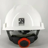 Helm safety SNI MSA Lokal sudah include fast track tanpa atau pakai tali dagu