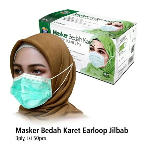 Masker Hijab Onemed isi 50 pcs / box