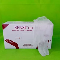  Sarung Tangan Vinyl Sensi Handscoon Transparan Powder