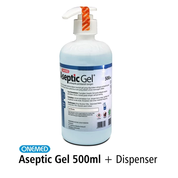 Aseptic gel onemed 500 ml Hand Sanitizer Onemed