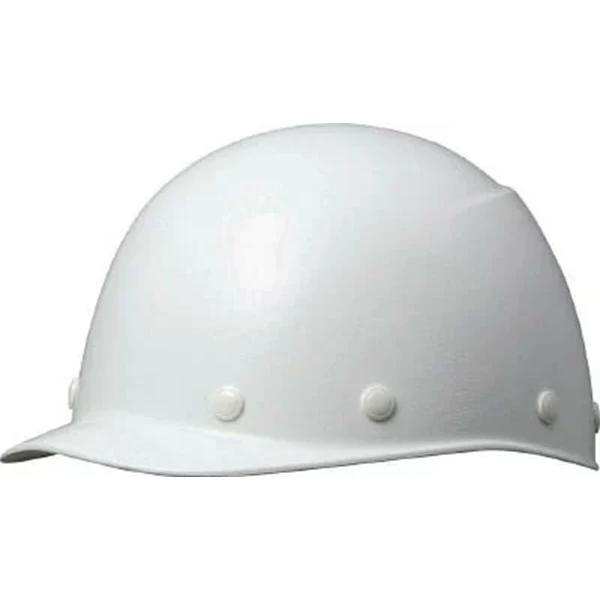 Midori Anzen SC-9FRA-KP FRP Helmet Baseball Cap White