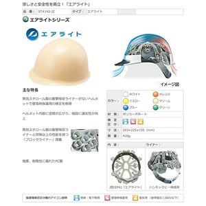 Helm Safety Tanizawa ST#142-JZ Made in Japan