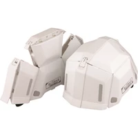 Toyo Safety Disaster Prevention Folding Helmet BLOOM2 White NO.101-WH