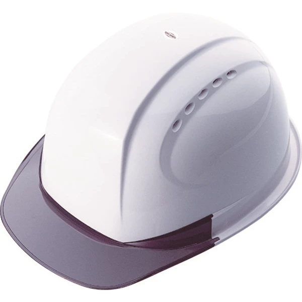 Toyo Safety Eaves Transparent Helmet White NO.380F-OT-S-WH