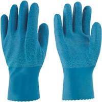 TOWA Natural Rubber Gloves Twaron Blue L 161-L